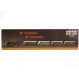 A Märklin Mini-Club Z Gauge train pack: a similar lot, ref 8119, containing KPEV green 4-6-4 tank