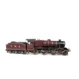 A 3½” gauge coal-fired Live Steam LMS Stanier 2-6-0 locomotive and tender: in LMS maroon as no 13245