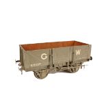 A 3½” Gauge GWR 5-plank Open Wagon: finely built and painted in grey as GW no 109437, with full