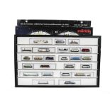 A Märklin Z Gauge 81098 ‘Advent Calendar’: containing 24 special Edition wagons in a wall-mounting