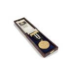 A 9 Carat Gold Southern Railway/St John Ambulance Medal: marking 21 years service awarded to