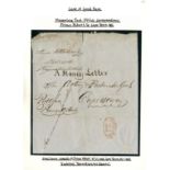 (x) Cape of Good HopeEarly Letters and Handstamps1855 "Money Letter" entire from Price Albert to the