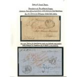 (x) Cape of Good HopeEarly Letters and Handstamps1851 entire letter from Cape Town to Batavia and