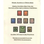 (x) British Occupation of Italian ColoniesSomaliaA complete used collection, fine. S.G. S1-S31, £305