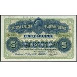 (†) East African Currency Board, specimen 5 florins, Mombasa, 1 May 1920, serial number A/1 00001-