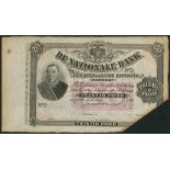 De Nationale Bank der Zuid-Afrikaansche Republiek, specimen £20, Beperkt, ND (189-), serial number