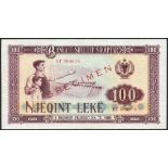 Banka e Shtetit Shqiptar, Albania, a group of notes from the 1976 issue comprising, 1 lek (2, one