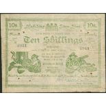 Mafeking Siege Notes, an interesting group of notes comprising 1 shilling, January 1900, serial