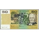 (x) Reserve Bank of Australia, two sets of $1,2,5,10,20,50 and $100, ND (1979-1985), all Knight-