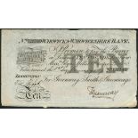 (x) Warwick & Warwickshire Bank (Greenway, Smith & Greenways), £10, 1887, serial number L2240,