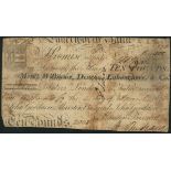 Lutterworth Bank, Goodacre, Buszard, Goodacre Jnr & Buszard Jnr, £10, 2 April 1825, serial number