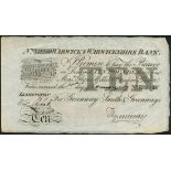 (x) Warwick & Warwickshire Bank (Greenway, Smith & Greenways), £10, 1887, serial number L2249,