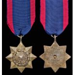 Indian Order of Merit, Military Division, 1st type (1837-1912), Third Class, Reward of Valor, silver