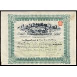 United Egyptian Lands Ltd., a good group of bearer certificates for 1 deferred share, 190[7], 33