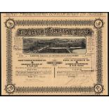 Manure Company of Egypt S.A., bearer warrant for 5 shares of £E5, Cairo 1909, no.1641-1645, large