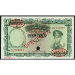 (†) Union Bank of Burma, a group of the ND (1958) issues, all General Aung San at right,