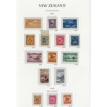 New Zealand1898-1908 Pictorial IssuesIssued Stamps1902-07 "Cowan" paper, perf 14 1½d. to 2/- plus