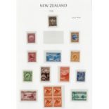 New Zealand1898-1908 Pictorial IssuesImperforate Plate Proofs1898 Waterlow ½d., 1d. and 2d., 1899 "