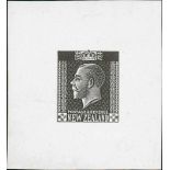 New Zealand1915-33 King George V IssuesDie ProofsPerkins Bacon proof from the relief die, 1½d.