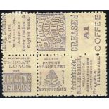 New Zealand1882-98 Second Sideface IssueIssued Stamps1891-94 7mm. watermark, vertical mesh, perf 10,