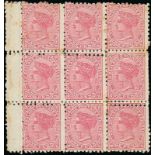 New Zealand1882-98 Second Sideface IssueIssued Stamps1895-97 7mm. watermark, vertical mesh, perf