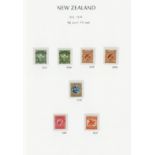 New Zealand1898-1908 Pictorial IssuesIssued Stamps1907-08 "Cowan" paper, perf 14x13, ½d. (2), 3d. (