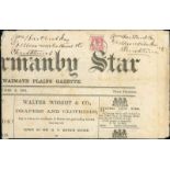 (x) New ZealandNew Plymouth and LocalitiesRural Taranaki OfficesHawera: 1881 (7 Oct.) "Normamby