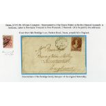 (x) New ZealandNew Plymouth and Localities1868 (20 July) envelope ex the Berridge correspondence