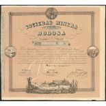 Spain: A good trio of mining certificates, comprising Sociedad Minera 'Desconfianza', no.139, '