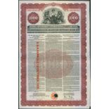 German Government International 5½% "Young" Loan, 1930, a group of 10 bonds for US$1000, allegorical