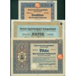 Mixed lot of Carpet manufacturers: 10 examples each of these 3 certificates; Koch & te Kock