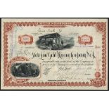 United States of America: Colorado: Unity Gold Mining Company (CO), a group of certificates for $1