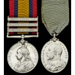 Pair: Private D. Anderson, Argyll and Sutherland HighlandersQueen's South Africa 1899-1902, three