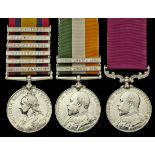 Three: Private J. Dickson, Argyll and Sutherland HighlandersQueen's South Africa 1899-1902, six