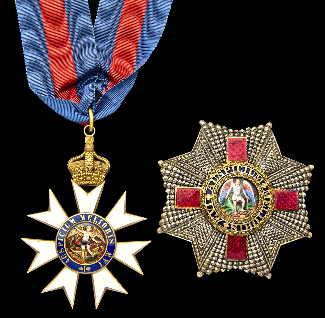 (x) The Most Distinguished Order of St. Michael and St. George, Knight Commander's (K.C.M.G.) set of