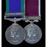 Pair: Private W.P. Arthur, Argyll and Sutherland HighlandersGeneral Service 1962-2007, one clasp,
