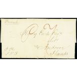 (x) Great BritainPostal History1839 (4 Dec.) entire letter from Southampton to Andover, endorsed "