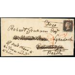 Great BritainPostal History1840 (Aug. ) entire letter addressed to Robert Graham, Esq. in Edinburgh,