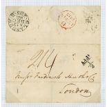 Great BritainPostal History1815-39: Scottish additional Halfpenny Mail tax, seventy-seven entires