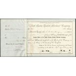 South Eastern Dakota Railroad Co. (SD), $100 shares, New York 18[96], #22, issued to and signed by