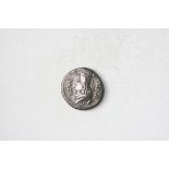 Roman Republic. C. Hosidius C.f. Geta. AR Denarius, 64 BC. 3.84 gms. Bust of Diana r., rev.