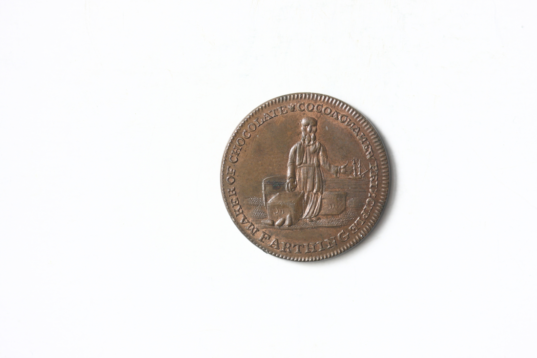 Great Britain. England. Middlesex. London --Robert Orchard, grocer and tea dealer. Farthing Token,