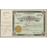 North Yakima and Valley Railway Company (WA), $100 shares, 190[5], #3, ornate border, black, green