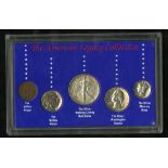 American Legacy & America Coin Sets. . Five-coin custom sets, cents to half dollars. Includes Barber