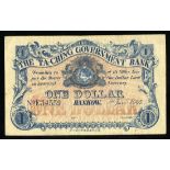 China. Imperial. Ta Ch'ing Government Bank. Hankow Branch. 1 Dollar. 1907. P-A66r. Value on coin-