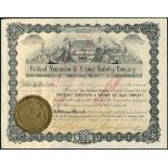 Portland Vancouver & Yakima Railway Company (WA), $100 shares, 1[897], #14, issued to Louis