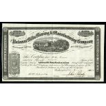 Potomac Mills Mining & Manufacturing Company (WV), Jefferson County, $100 shares, 1874, No. 148,