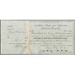 Northern Pacific and Montana Railroad Co. (MT), $100 shares, 18[93], #18, signed by Geo. H. Earl