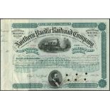 Northern Pacific Railroad Company, 100 shares of $100, preferred stock, New York, 188[8], #18526,