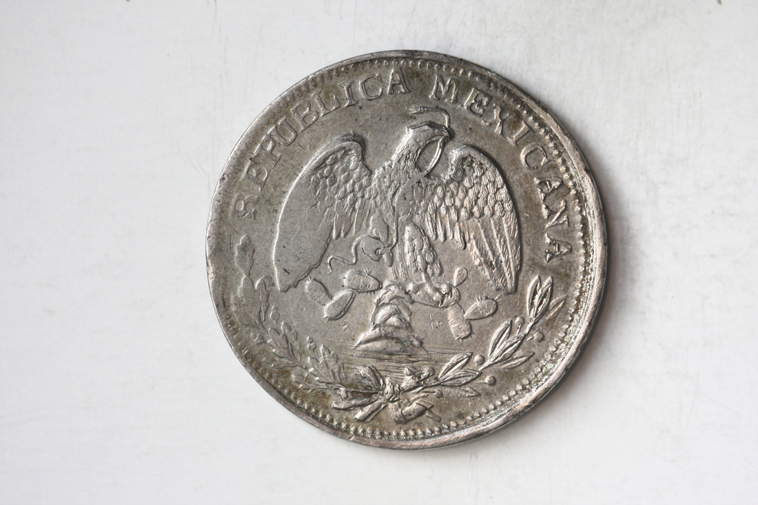 Mexico. Revolutionary. Guerrero. Campo Morado. Forces of Emiliano Zapata. 2 Pesos, 1915 C.M. Gold- - Image 2 of 2